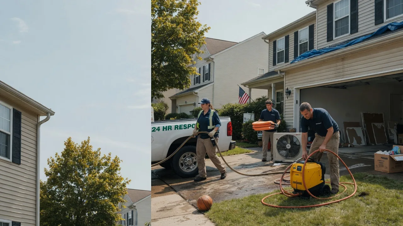 Emergency Water Damage Restoration in Combined Locks, WI near me